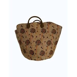 NEW MARIA LA ROSA women's dandelion bag in orange multi